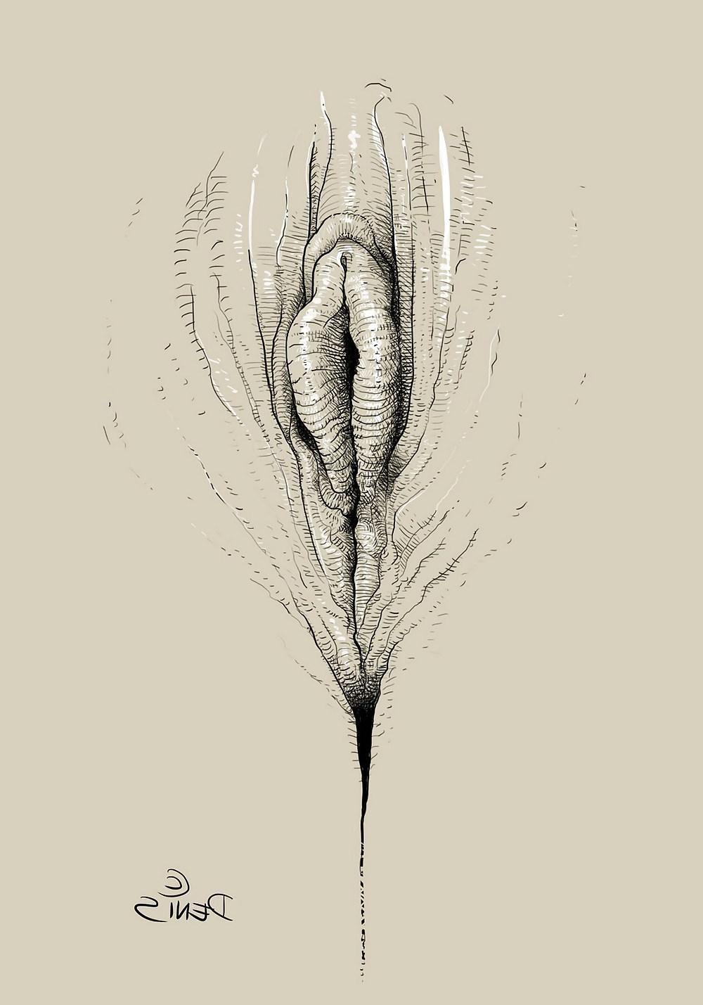 25P Erotic Illustration by Denis - for Weinfan