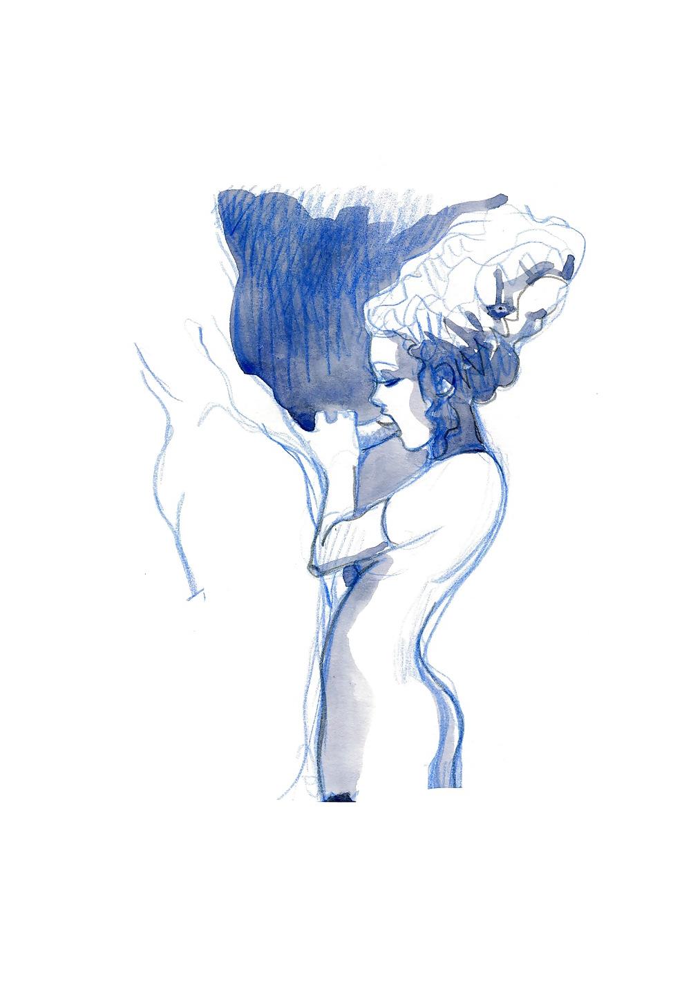 25P Erotic Illustration by Denis - for Weinfan