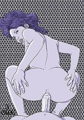 25P Erotic Illustration by Denis - for Weinfan