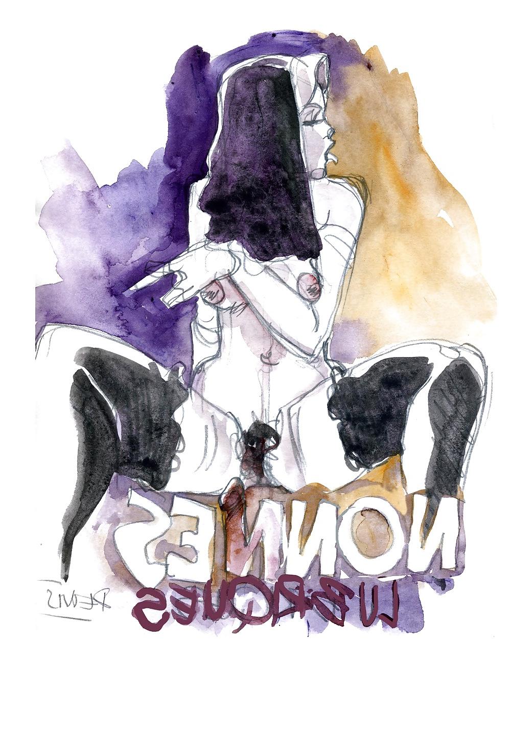 25P Erotic Illustration by Denis - for Weinfan