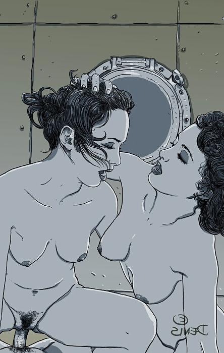 25P Erotic Illustration by Denis - for Weinfan