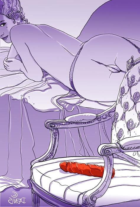 25P Erotic Illustration by Denis - for Weinfan