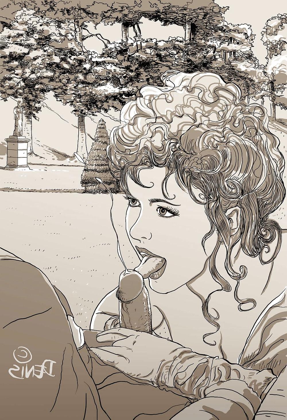 25P Erotic Illustration by Denis - for Weinfan