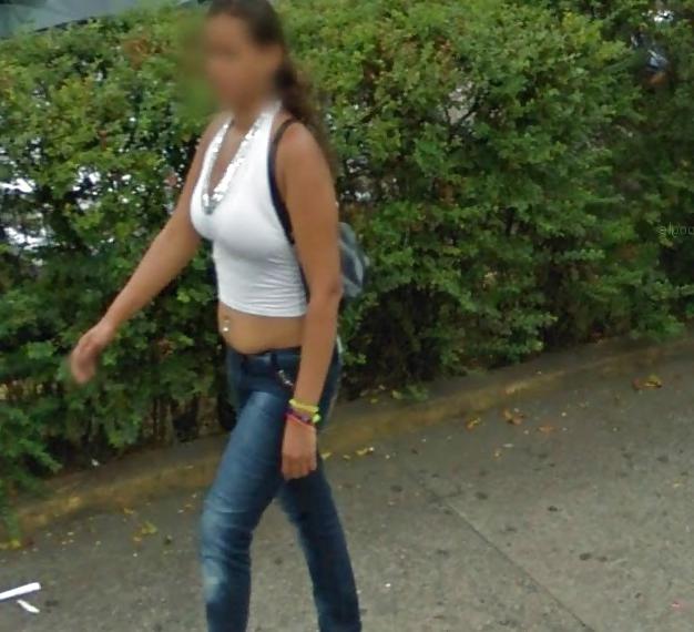 25P Candid Street Amatuer