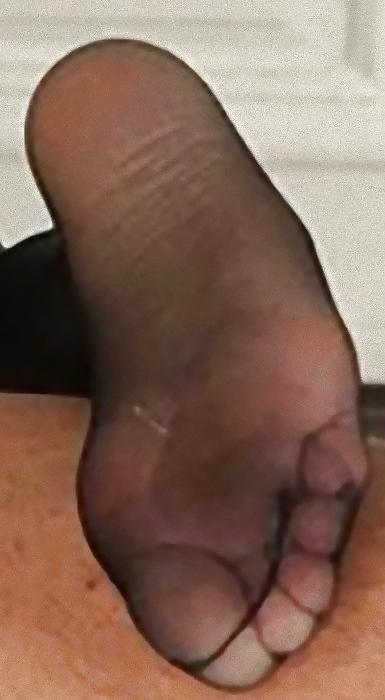 11P Samia Duarte black stockings threesome 
