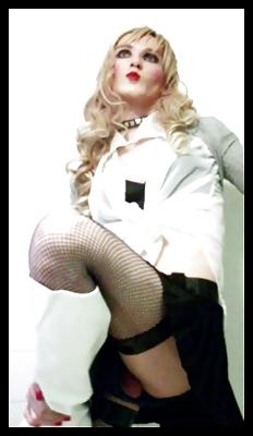 25P Transvestite crossdresser posing 