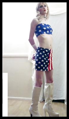 25P Transvestite crossdresser posing 