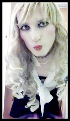 25P Transvestite crossdresser posing 