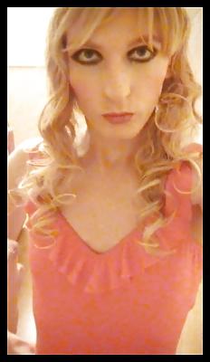 25P Transvestite crossdresser posing 