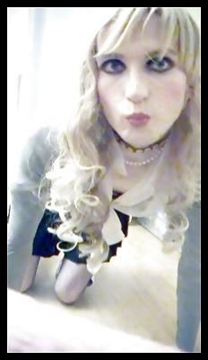 25P Transvestite crossdresser posing 