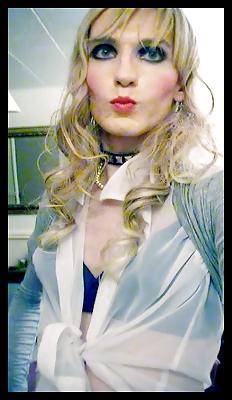 25P Transvestite crossdresser posing 