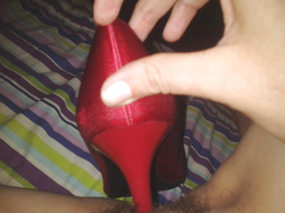 10P High heels masturbation