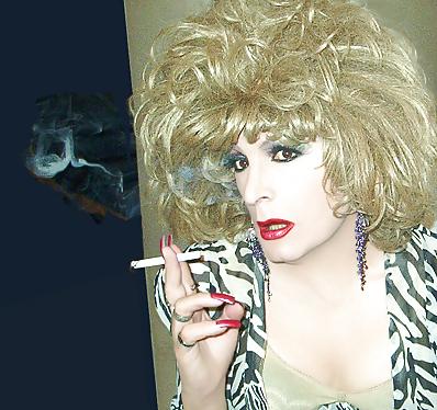 17P Smoking crossdressers