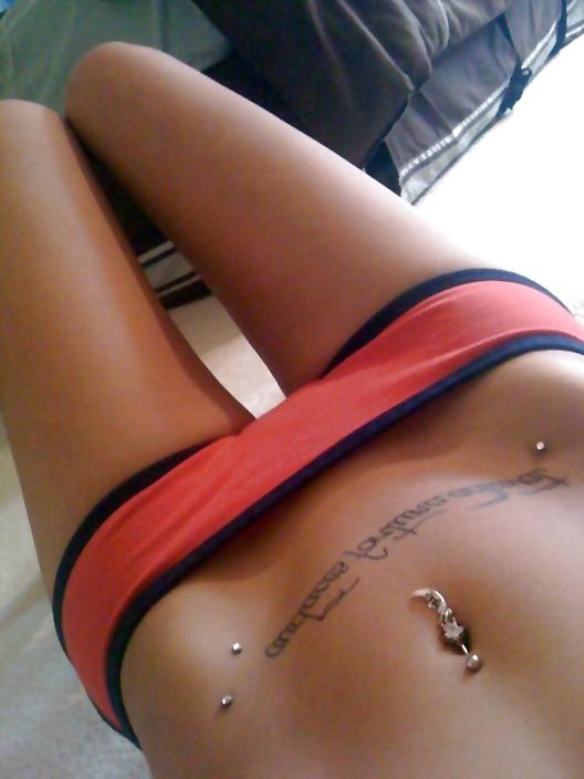 18P Piercings,mods,tats and sexyness