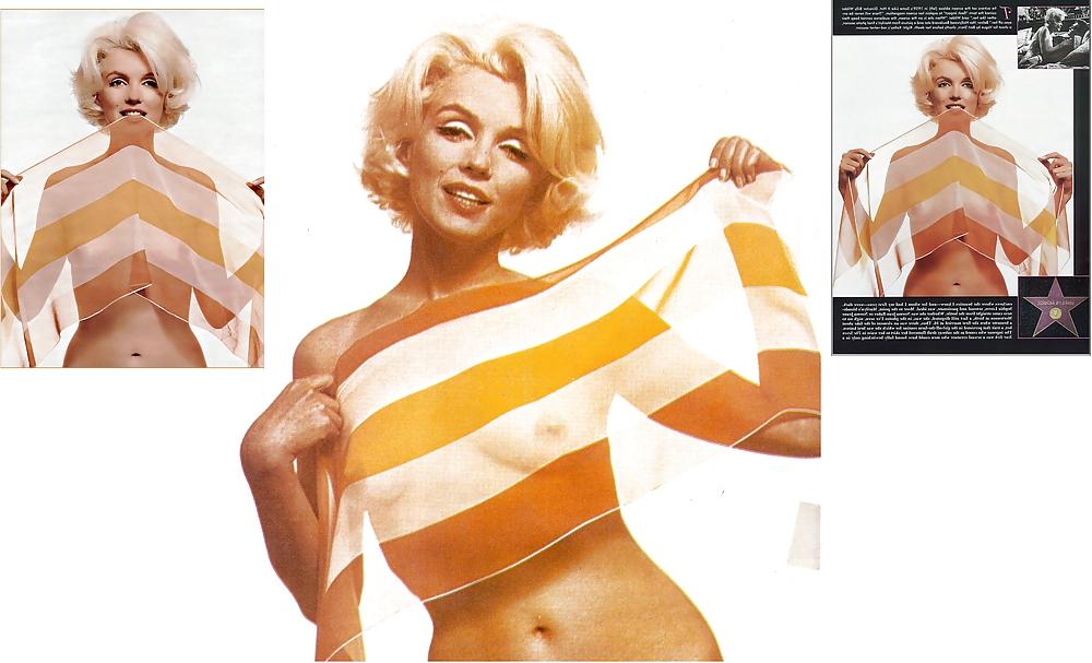 25P Wide Screen  Layouts -  Marilyn Monroe