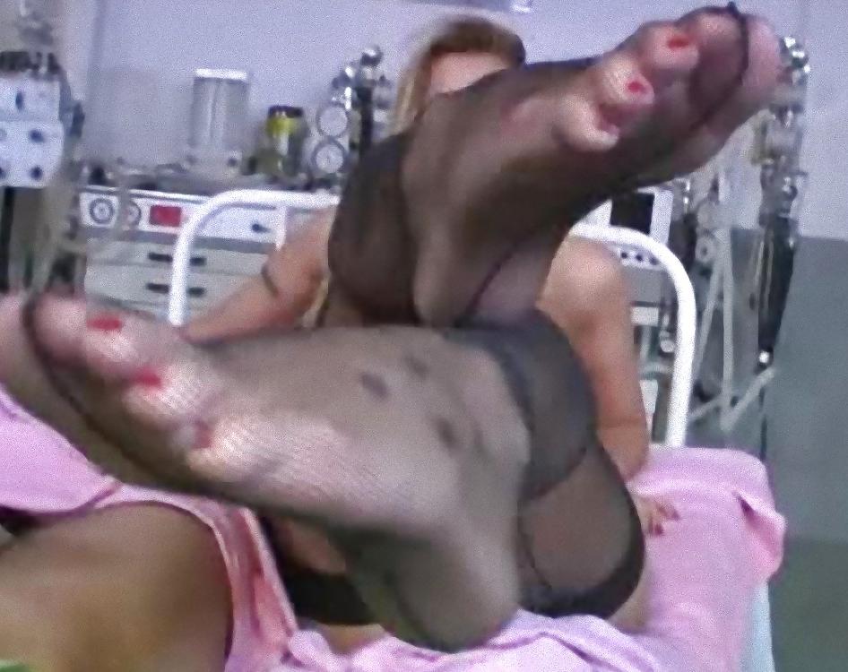 24P Blonde teen black stockings sex