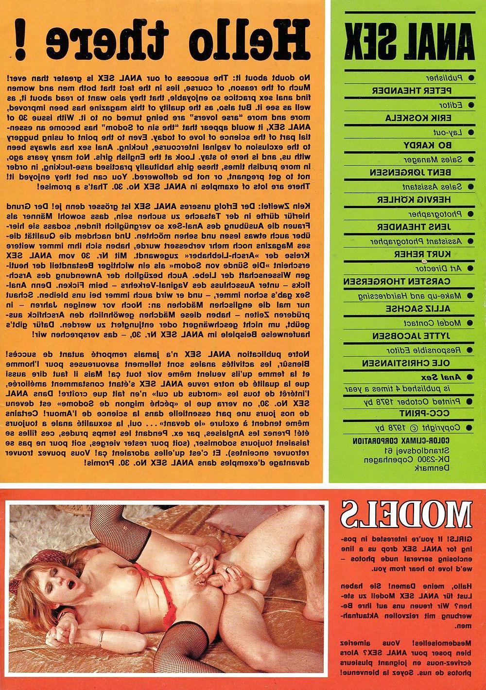25P Danish -Anal Magazine- Nr 30 from 1978