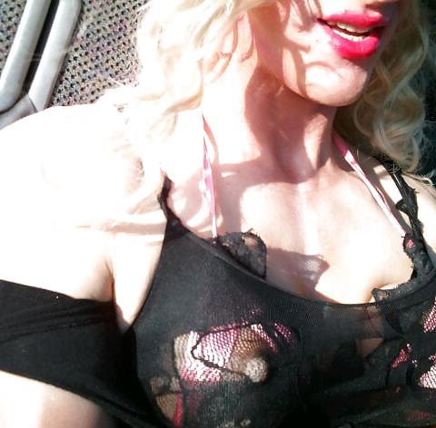 15P Crossdresser in Lingerie (Rubber Breasts)