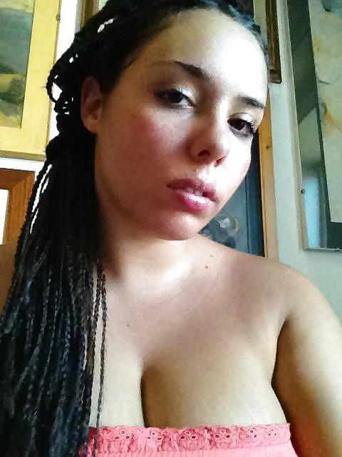 15P Laura e Genny, natural big boobs from Italy