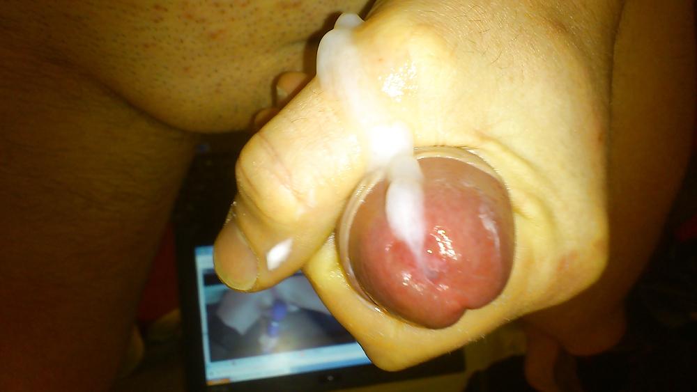 6P masturbation and cum