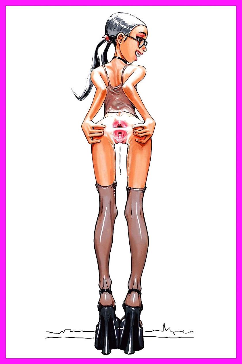 25P Hentai and Comic Anal Gape Art