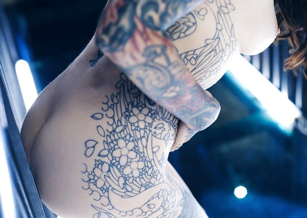 25P Suicide Girls Ass SG Tattooed Booty