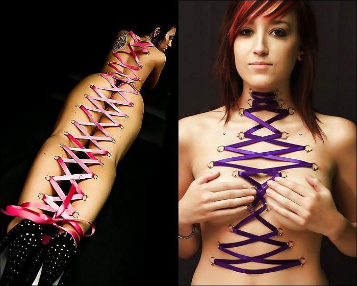25P Beautiful pierced and tattooed women
