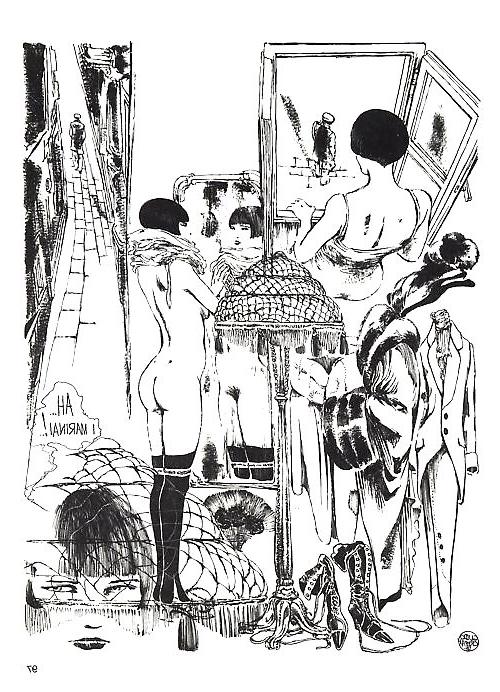 25P Erotic Cartoons 4 -  Guido Crepax Mix