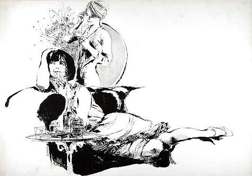 25P Erotic Cartoons 4 -  Guido Crepax Mix