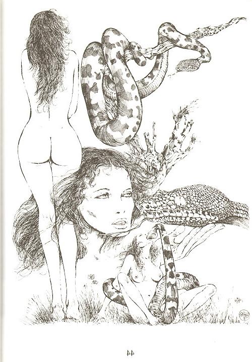 25P Erotic Cartoons 4 -  Guido Crepax Mix