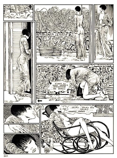 25P Erotic Cartoons 4 -  Guido Crepax Mix