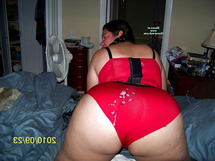 25P Cum on clothes