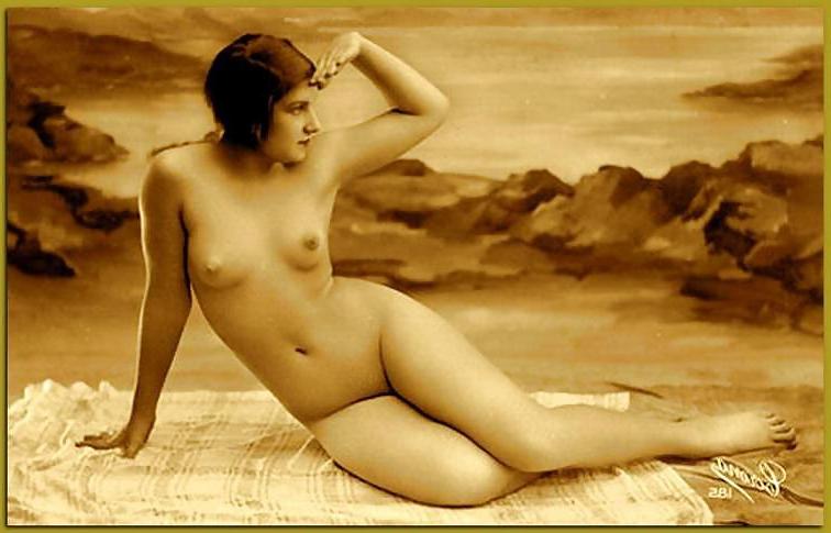 20P Old tinted erotic postcards vol. 2