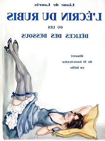 18P Erotic Book Illustration 14 -  L Ecrin du Rubis