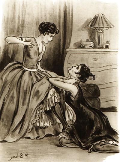 18P Erotic Book Illustration 14 -  L Ecrin du Rubis