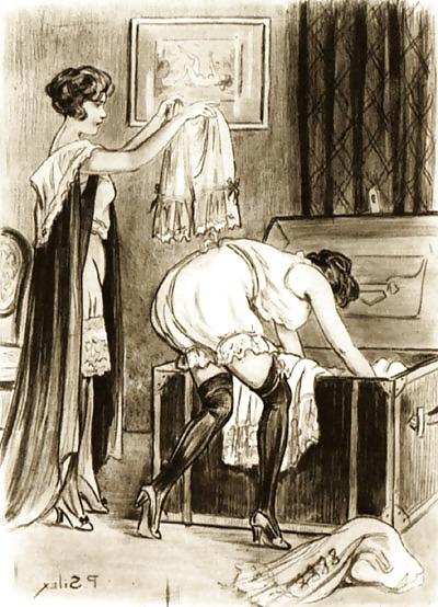 18P Erotic Book Illustration 14 -  L Ecrin du Rubis