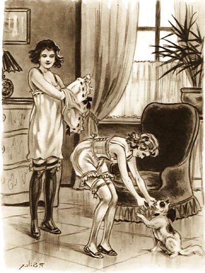 18P Erotic Book Illustration 14 -  L Ecrin du Rubis