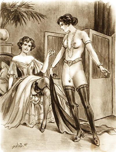 18P Erotic Book Illustration 14 -  L Ecrin du Rubis