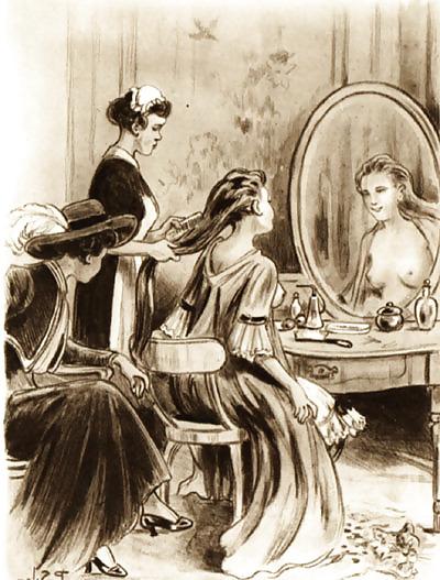 18P Erotic Book Illustration 14 -  L Ecrin du Rubis