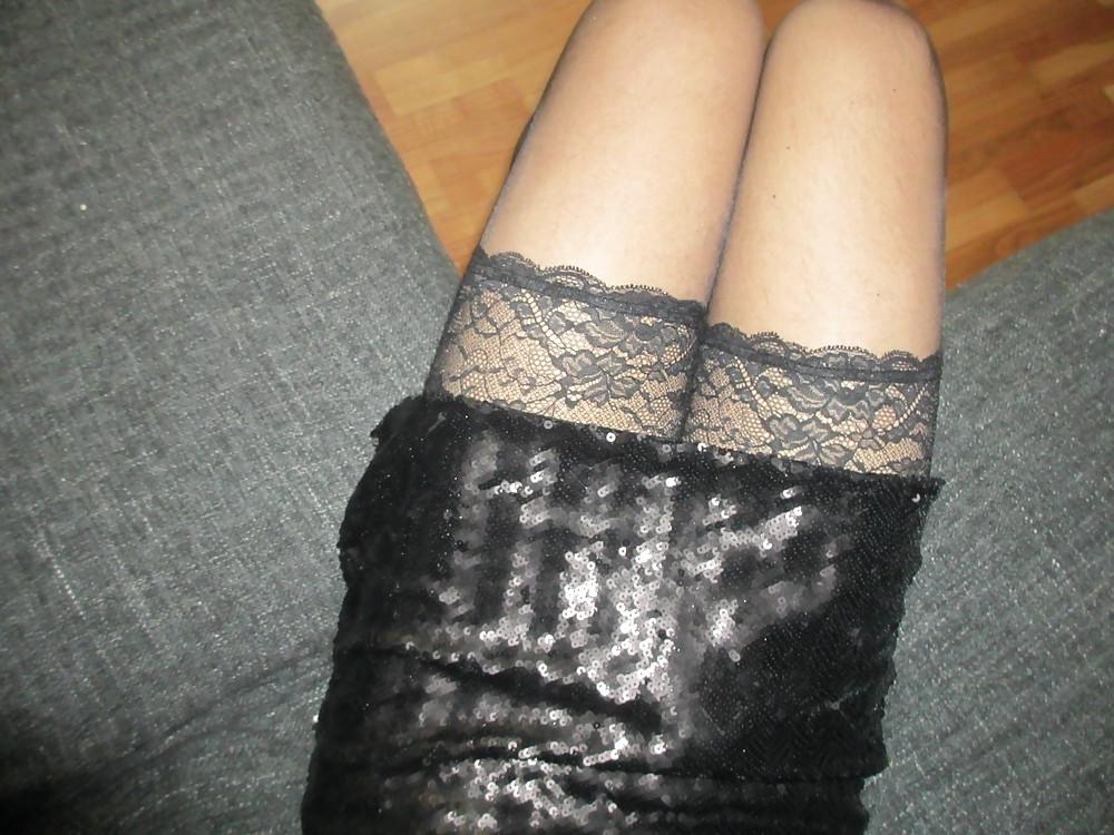 21P New Stockings, Heels, Ass, Cock