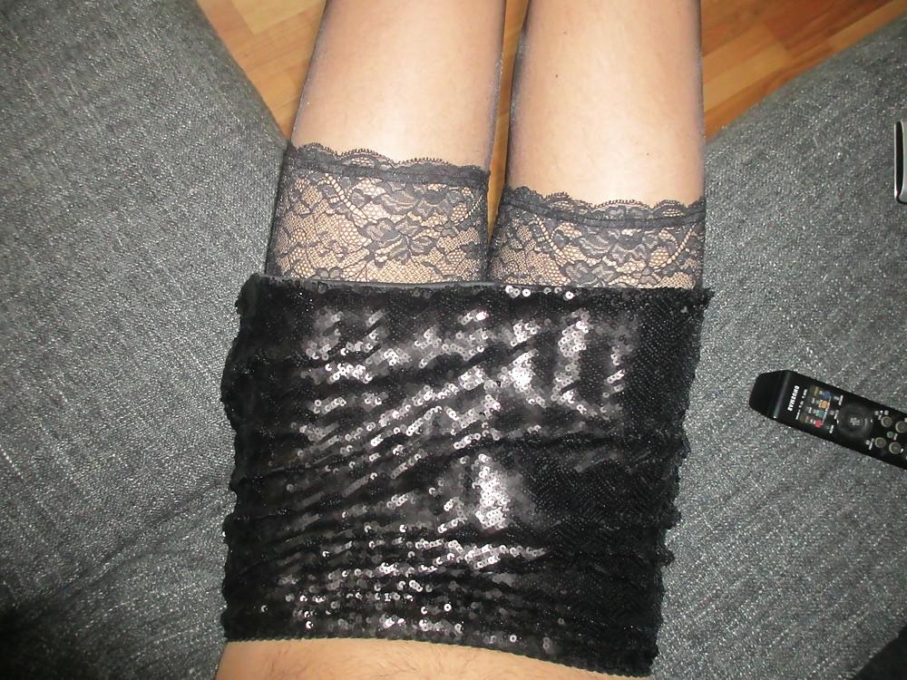 21P New Stockings, Heels, Ass, Cock