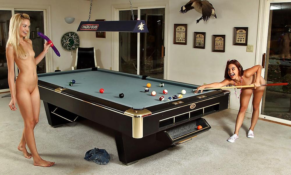 25P Erotic Hotties at the Pool Table - Session 4