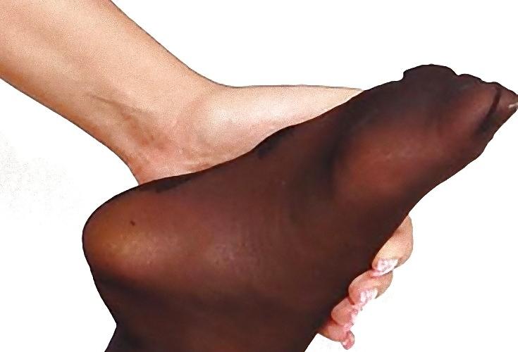 9P Ines Cudna black stockings gallery
