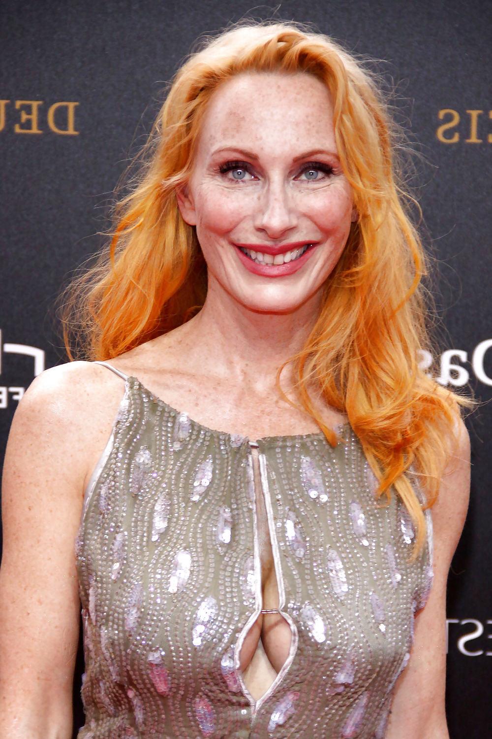 16P Andrea Sawatzki german redhead celeb