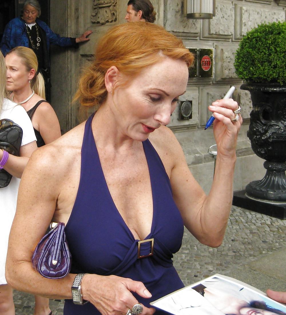 16P Andrea Sawatzki german redhead celeb