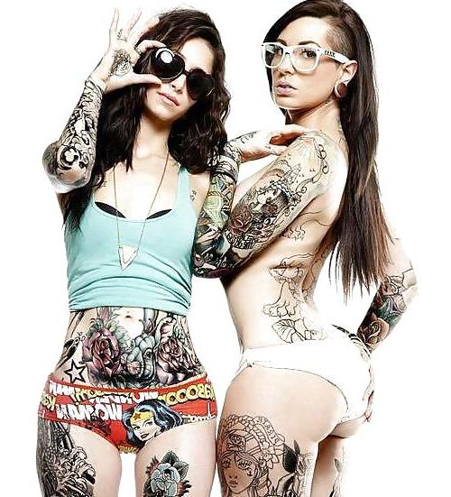 25P SEXY TATTOO BABES 3