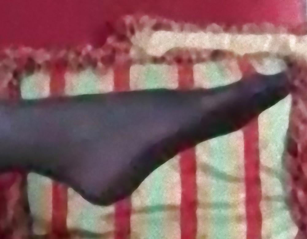 15P Brunette black stockings sex