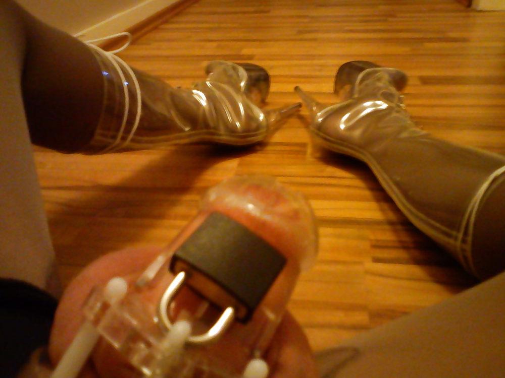 7P Keuschheit, Stiefel,Dildo...Spaß