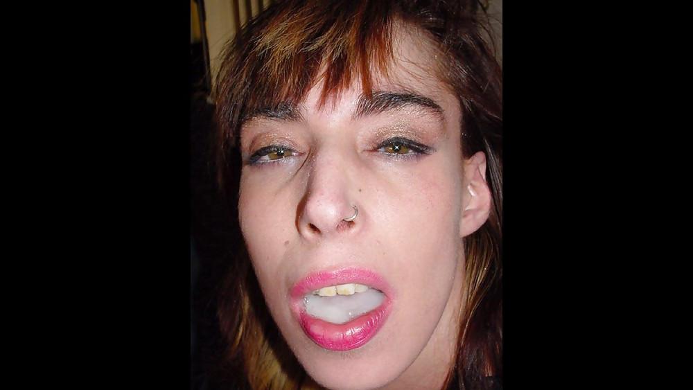 25P Cum on face, facials, cum covered darlings.