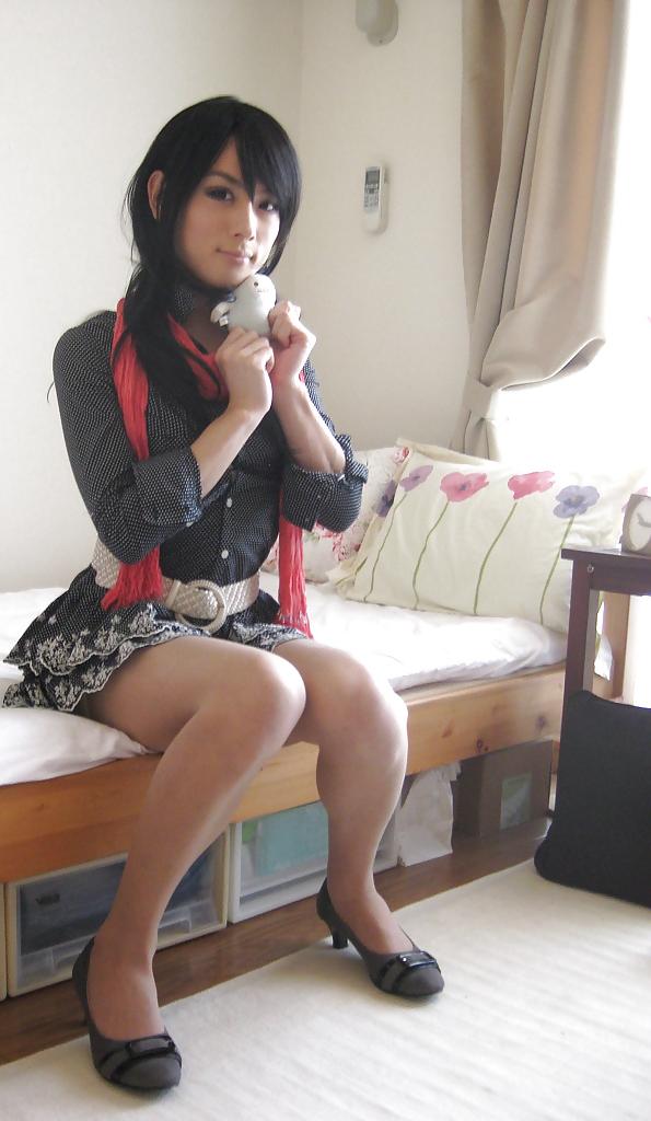 15P Mimo Momo asian crossdresser so cute